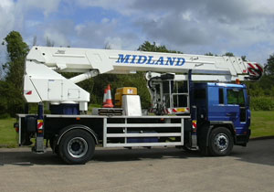 Bronto 34MDT Truck Mounted Telescopic Access Platform