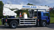 Bronto 34MDT Truck Mounted Telescopic Access Platform