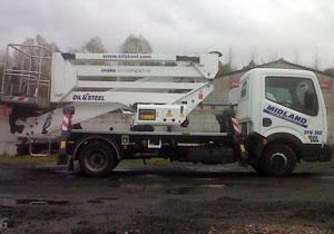 Oil & Steel 20-10re Truck Mounted Telescopic Access Platform